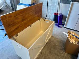 Boîte <span class=keywords><strong>de</strong></span> <span class=keywords><strong>rangement</strong></span> en bois pour salon, grande boîte à jouets en bois, <span class=keywords><strong>coffre</strong></span> <span class=keywords><strong>de</strong></span> <span class=keywords><strong>rangement</strong></span> avec charnières <span class=keywords><strong>de</strong></span> sécurité, organisateur <span class=keywords><strong>de</strong></span> <span class=keywords><strong>rangement</strong></span> pour la décoration <span class=keywords><strong>de</strong></span> la maison - Product Image 2