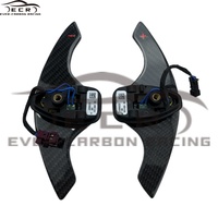Volant de course entièrement en Fiber de carbone, ECR, Design personnalisé, pagaie de changement de vitesse, pour Mercedes Benz W204