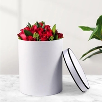 Boîte d'emballage en tube de papier rond avec laminage mat imperméable haut de gamme personnalisé pour coffret cadeau cosmétique