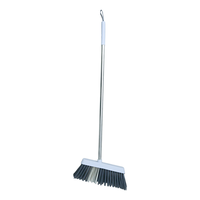 Ensemble de balais de poubelle en plastique pour la maison avec pelle à poussière et pelle à ordures pour le nettoyage NO.7711