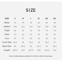 Pantalon décontracté ample à jambes larges de marque américaine tendance avec rivets métalliques – Versions homme et femme en jean