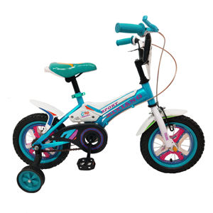 Vélo d'apprentissage 12 pouces pour tout-petits, monovitesse, fourche en acier, pédales ordinaires, <span class=keywords><strong>panier</strong></span> en plastique, roues d'apprentissage – Offre Spéciale - Product Image 2