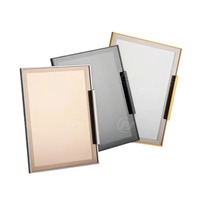 Profilé en aluminium extrudé 6063-T5 de haute qualité, cadre carré mince, utilisation industrielle, usiné CNC et coupé sur mesure