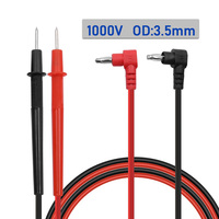 10A 1000V Multimeter Probe Test Needle Pin Digital 70cm Length Universal Multi Meter Lead Wire Pen Cable Kit Voltmeter Tester