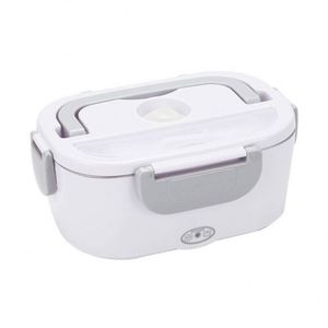 Portable Plastic Electric Heating Lunch Box Self Heating Leakproof Bento Food Warmer (1.2L) Indoor Office Kitchen Use - Product Image 6