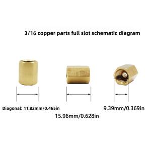 ショー用車両向け カスタマイズ可能なハイエンドブレーキキット - 高級カラー亜鉛メッキ 3/16インチ バンディブレーキチューブ + プレミアム銅製継手 - Product Image 4