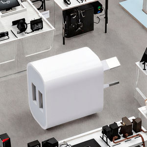 Cargador <span class=keywords><strong>de</strong></span> pared USB AUS 5V 2A para <span class=keywords><strong>iPhone</strong></span> <span class=keywords><strong>SE</strong></span>/6/7/8/X <span class=keywords><strong>Adaptador</strong></span> <span class=keywords><strong>de</strong></span> <span class=keywords><strong>corriente</strong></span> CA <span class=keywords><strong>de</strong></span> 10W con puertos USB duales. - Product Image 2