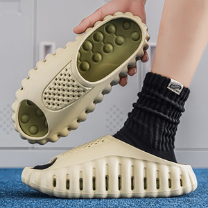 Pantuflas Eva Soft para Exteriores, Playa y <span class=keywords><strong>Casa</strong></span>, Sandalias <span class=keywords><strong>de</strong></span> Diseñador para <span class=keywords><strong>Hombre</strong></span>, Pantuflas Casuales para el Hogar, Sandalias para <span class=keywords><strong>Hombre</strong></span> con Logotipo Personalizado - Product Image 1