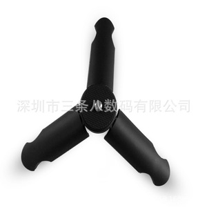 Mini trépied en plastique portable avec verrouillage à bascule pour téléphone portable, support de bureau léger - Product Image 3