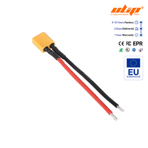 XT60 Male Connector Plug with 10CM 14AWG Silicone Tin Plated Wire Tail Tinned Terminal <b>Battery</b> Connection Adapter <b>Cable</b> - Product Image 1