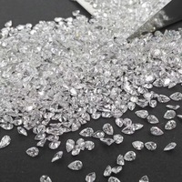 Diamantes Cultivados en Laboratorio HPHT CVD, Corte Pera, Melee, 0.1-0.3 Quilates, DEF VVS-VS, Tamaño Pequeño, para Joyería, Venta al Por Mayor de Fábrica