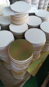 ケーキボード白ピンク黒青大理石ケーキボード無地ケーキドラム12mm厚ゴールドシルバーラウンドミニペーパーベースケーキボード - Product Image 4