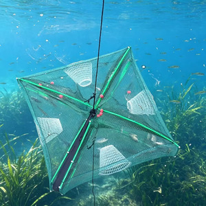 Nasse de pêche pliable automatique, durable et portable, sac filet de pêche - Product Image 2