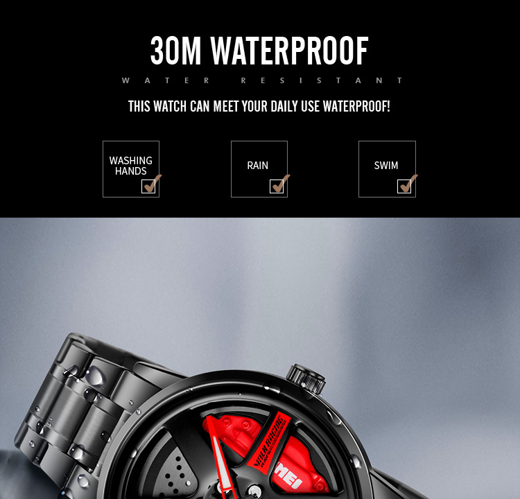 SKMEI 1787 New Wheels Rolling Creative Fashion Men's Watch Che Youhui League Fans Butterfly Double Snap Gift Wristwatch