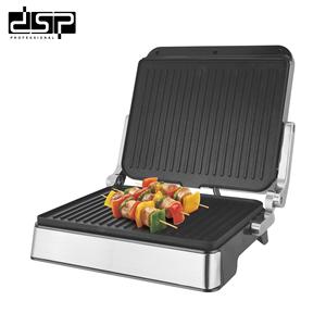 Grill électrique DSP KB1106 29x23cm, plaque de cuisson antiadhésive Teppanyaki pour barbecue intérieur - Product Image 1