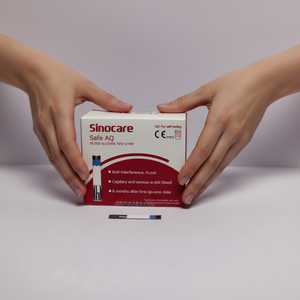 แผ่นตรวจวัดระดับน้ำตาลในเลือด <span class=keywords><strong>Safe</strong></span> AQ Smart - Product Image 5