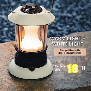 Cp07 khẩn cấp ngoài trời ABS + sắt vô cấp mờ cao Lumen có thể sạc lại Loại-C đèn lồng ipx4waterproof cắm trại ánh sáng - Product Image 3