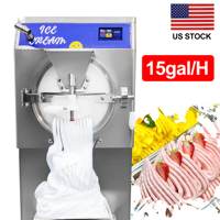 Roestvrijstalen Echt Fruit Hard Ijs Machine Voor Hard Serveren Ijs Productie Op Voorraad In Het Ons Magazijn