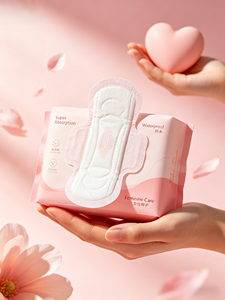 Serviette hygiénique jetable ultra-fine en coton biologique <span class=keywords><strong>Rael</strong></span> Premium, avec ailettes, respirante, anti-fuites, super absorbante, écologique - Product Image 4