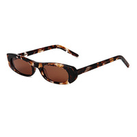Lunettes de soleil fines pour femmes, tendance, faible MOQ, personnalisation de marque disponible, livraison rapide, marque indépendante d'optique.