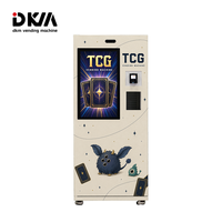 Distributeur automatique DKM autonome grande capacité pour cartes à collectionner avec distribution par élévateur et écran tactile 32 pouces