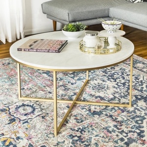 Italian Handcrafted <b>Table</b> Home & Office Decoration Best Quality Marble Top Metal Frame Console <b>Round</b> Multi Purpose Use <b>Table</b> - Product Image 2