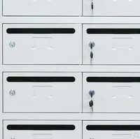 Top vente inoxydable stockage casier poste boîte aux lettres immeuble boîte aux lettres extérieur boîte aux lettres