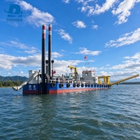 Mesin Pemompa Pasir Hidrolik Cutter Suction Dredger dengan Motor Gearbox dan Pompa Dredge untuk Ekstraksi Pasir Sungai