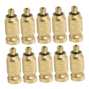 Buse de brumisation en laiton 10-24unc pour système de refroidissement extérieur de jardin Irrigation 0.1mm - Product Image 5