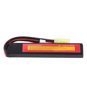 공장 가격 챔피언 <span class=keywords><strong>1000mAh</strong></span> 25C 2S 7.4V 소프트 케이스 충전식 <span class=keywords><strong>Lipo</strong></span> 배터리 팩 Airsoft 용 미니 Tamiya - Product Image 2