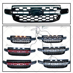 Grille avant ABS LED pour Ranger T9 2022-2026 Kit de pare-chocs de voiture Feux de jour Grille <span class=keywords><strong>Accessoires</strong></span> - Product Image 2