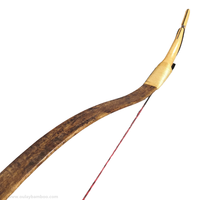 Arc de chasse turc en bois traditionnel arc fait à la main tir à l'arc arc classique 20 ~ 40lbs époxy Transparent