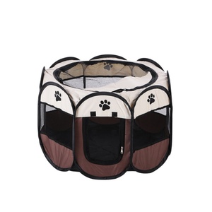 New Portable Kennels Fences <b>Pet</b> <b>Tent</b> Houses Dogs Cat Foldable Playpen Indoor Puppy Cage Delivery Room Cat House - Product Image 5