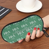 Étui à lunettes imprimé Iota Phi Lambda Sorority, étui de rangement portable pour lunettes de soleil avec fermeture éclair et crochet, sac de voyage pour lunettes