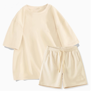 Vêtements-vendeur été hommes tenue deux pièces Shorts t-shirt rue décontracté 2 pièces pantalon t-shirt hommes ensembles