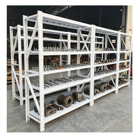 Gui Chang Étagères industrielles, Unité d'étagère métallique réglable en stock pour l'atelier et l'entreposage, Rayonnage métallique