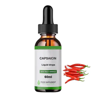 Extrait de capsaïcine Ausreson OEM huile supplément à base de plantes extrait de poivre de Cayenne liquide huile de capsaïcine naturelle pure