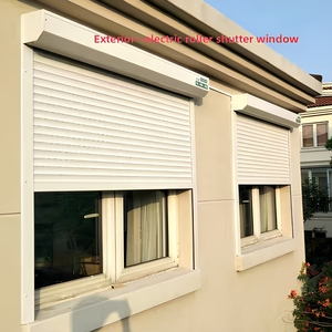 Porte <span class=keywords><strong>de</strong></span> garage à enroulement automatique en aluminium isolée, porte à enroulement <span class=keywords><strong>de</strong></span> sécurité électrique, prix d'usine personnalisé - Product Image 1