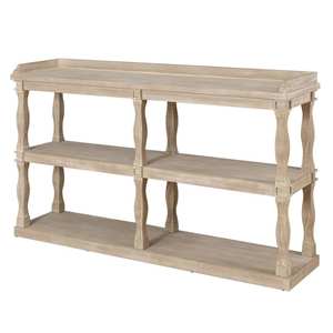 Console de style farmhouse artisanale haut de gamme, design durable en bois de manguier pour la maison, l'hôtel, l'appartement, le salon - Product Image 1