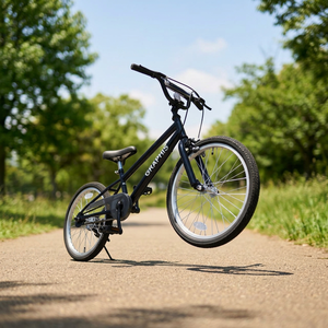 Used Japanese Mountain Bike BMX Folding Utility Bike with Kids Bicycle Features Steel Fork Aluminum Rim Single Speed - Product Image 1
