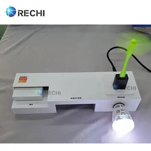 RECHI Counter Acrylic Smart Home System Product Retail Demo POS Display Stand For IOT Smart LED Light Bulb/Smart Lock/Socket