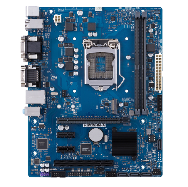 H310M-IM-A Micro-ATX Industrial Motherboards SBC 4.9GHZ 8 CORE 32GB RAM Embedded Computers