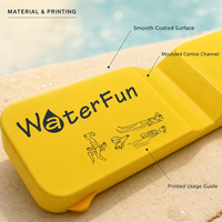 Barre flottante Pool Jogger en mousse à cellules fermées, aide flottante pour piscine, aquagym et entraînement aquatique, sans gonflage