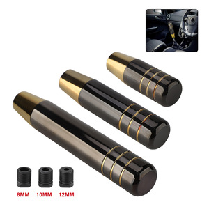 Universal Black Gold Gear <b>Shift</b> <b>Knob</b> 9Cm 13Cm 18Cm Aluminum Alloy Car Modification Ergonomic Design - Product Image 3