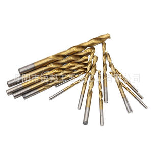 ดอกสว่านเจาะโลหะแบบก้านตรง รุ่น 4241 ยี่ห้อ Mr. Drill Twist  ชุบทอง - Product Image 1