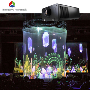 Kim loại lưới gạc 3D Holographic spliceable 360 độ màn hình với thiết kế nhẹ di động cho nghệ thuật kỹ thuật số nhập vai - Product Image 4