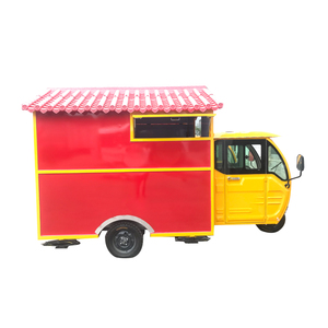 <span class=keywords><strong>Prix</strong></span> promotionnel Chariot <span class=keywords><strong>de</strong></span> restauration rapide personnalisé / Kiosque à shawarma / Kiosque alimentaire pour machine à crème glacée molle - Product Image 4