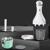 Draadloze babyvoedselmaker & draagbare mini babyvoedselblender voor groenten, fruitsalade, ui, knoflook, vlees, 55W
