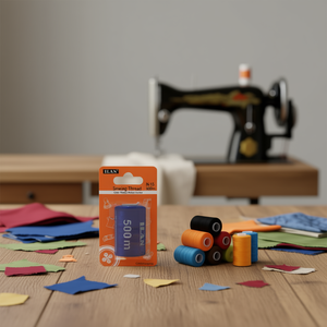 Filo da Cucito Ilan 500m N. 15 Colori Assortiti per Cucito Generale - Product Image 3