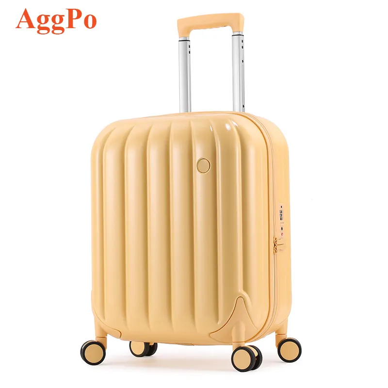 Trolley case silent universal wheel zipper fashion school business boarding case travel luggage